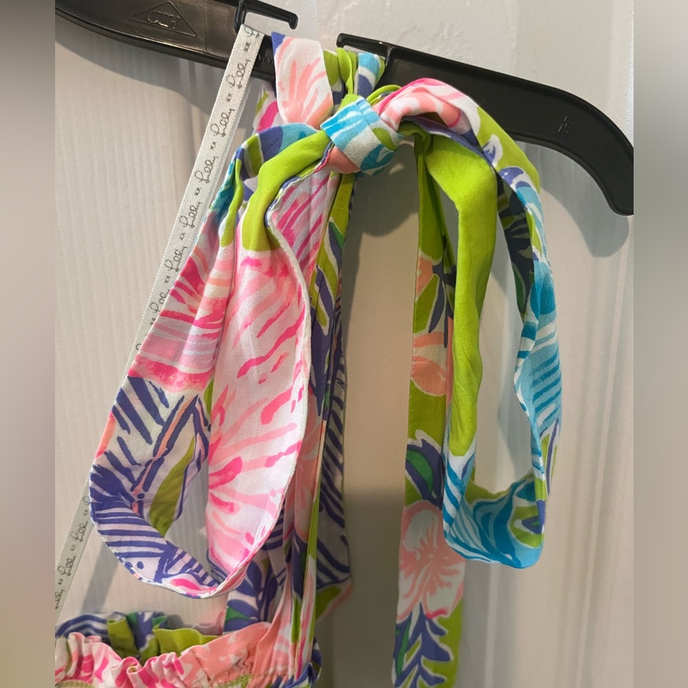 EUC - Lilly Pulitzer Rivera Midi Dress - Color: Matcha Green Boho Babe - Picture 5 of 5